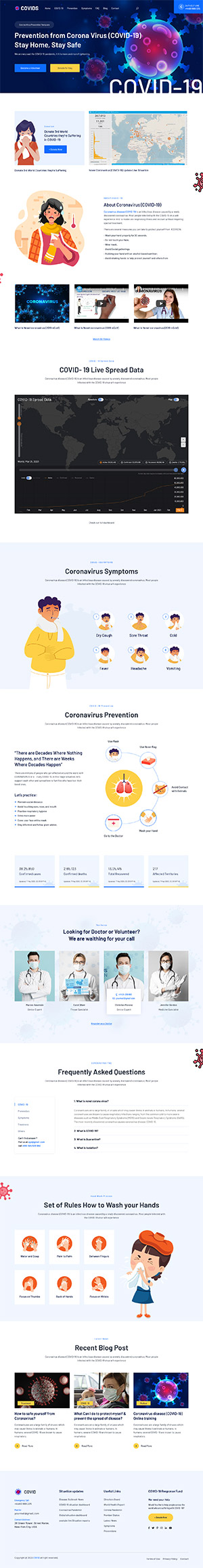 Coronavirus (COVID-19) Social Awareness and Medical Prevention 